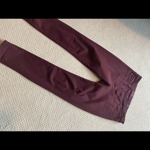 AG mid rise pants